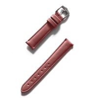 Bracelet en cuir rose, 16 mm