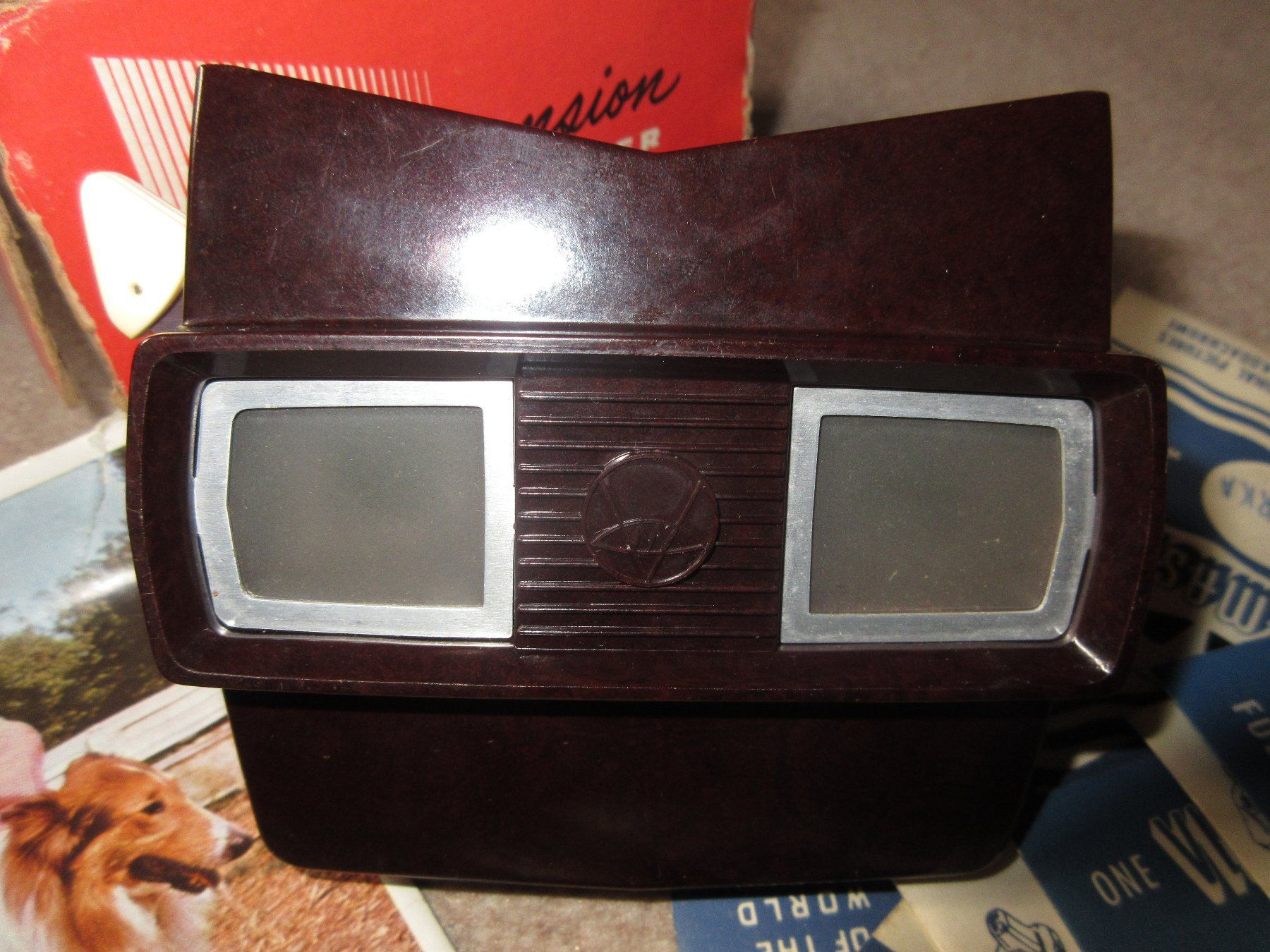 Fotocamera: Sawyer's View-Master 3-D Model Bakelit mit Schachtel / Box m – Usato da Sylt venduto da elizan 4