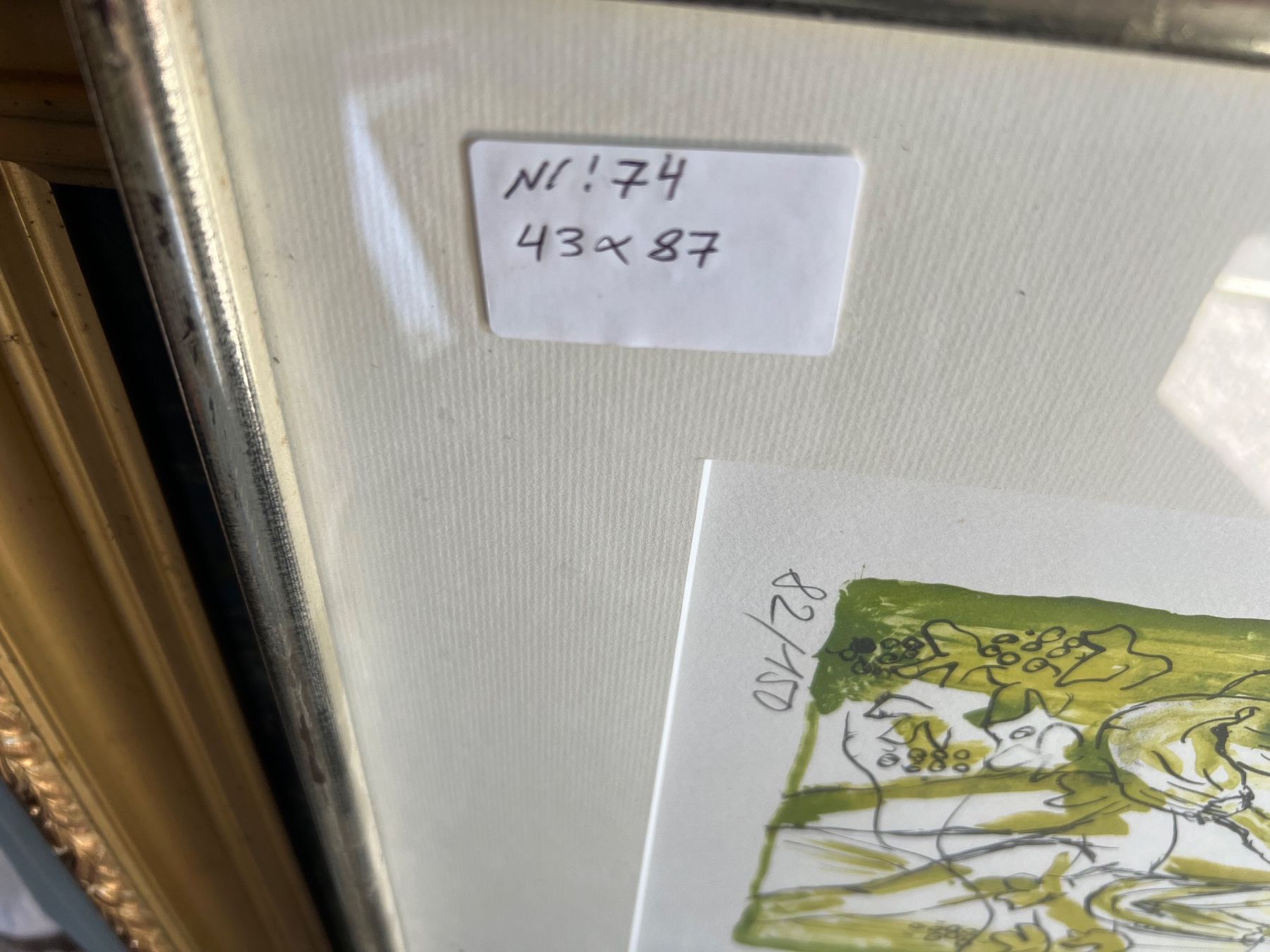 Grafica & Litografie: Lithografier mit Signatur, Nr 74 – Usato da Glattfelden venduto da maa_qcj8 4
