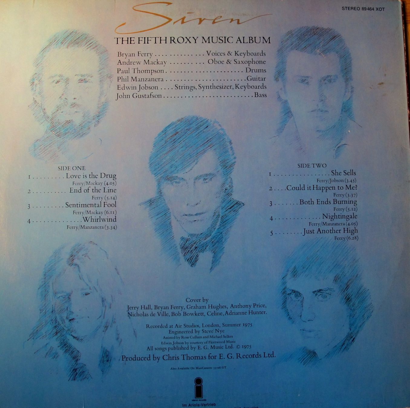 Schallplatten: Roxy Music - Siren / Greatest Hits – Gebraucht aus Bern von hippoism 1