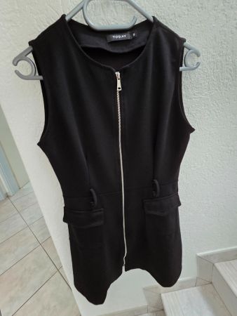 Robe de soirée noire femme
