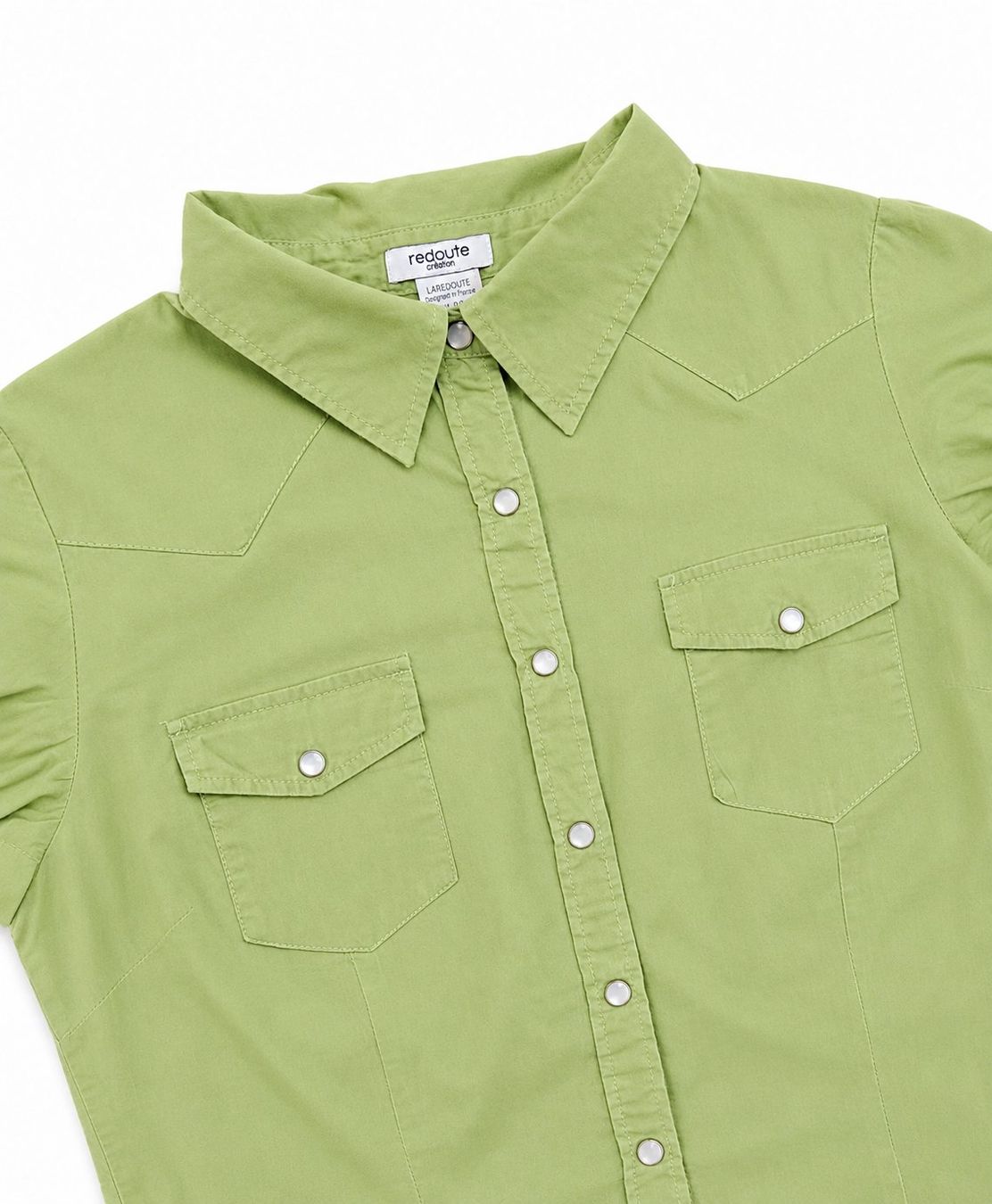 La Redoute Camicette: Bluse Grün Baumwolle Gr. 36 – Nuovo (secondo la descrizione) da Fully venduto da VaneaSelection 2