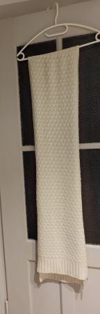 Calida grosser Strickschal eierschalenfarbe Winterschal,