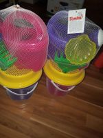 Sandset Burg 7tlg violett oder pink