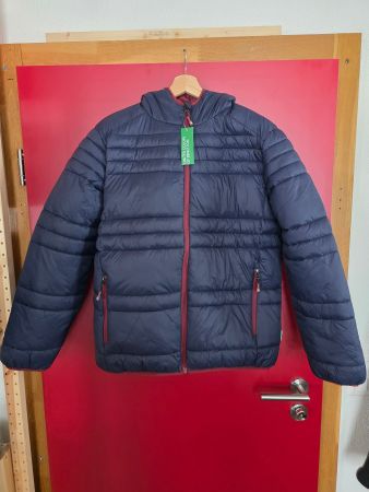 neue Benetton Jacke Grösse L Steppjacke Outdoor Herren