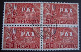 Z267 PAX 1945 VB gest. Feldmeilen 27.X.45,ss Zentrumsstempel