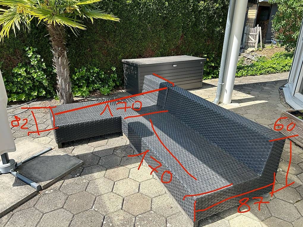 Divani: Rattan-Lounge – Usato da Klingnau venduto da bap41 3