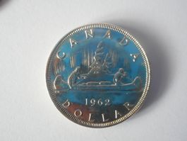 1 Dollar 1962 Canada silber