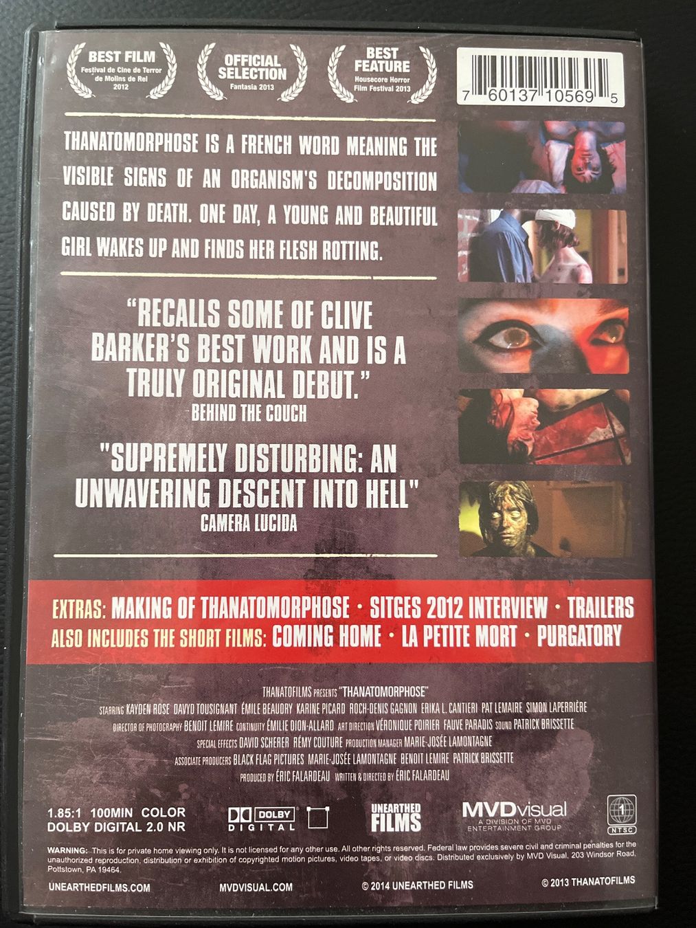 Tutti i DVDs: Thanatomorphose – Usato da Basel venduto da patku79 1