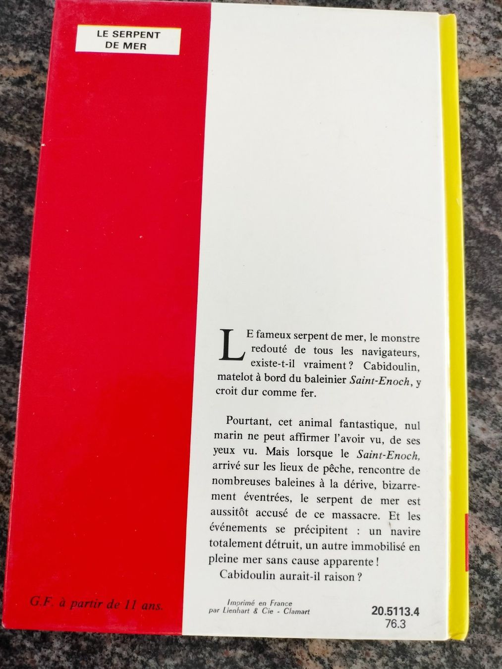 Bücher: LE SERPENT DE MER JULES VERNE IDÉAL - BIBLIOTHÈQUE – Gebraucht aus Cortaillod von rozinna 2