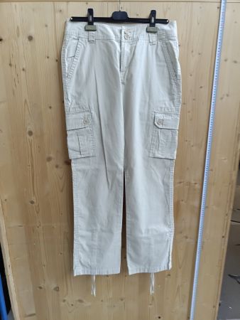 Bequeme Cargohose Beige