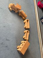 Handgefertigte Holzzug-Spielzeug, Top Zustand, Buche Massiv