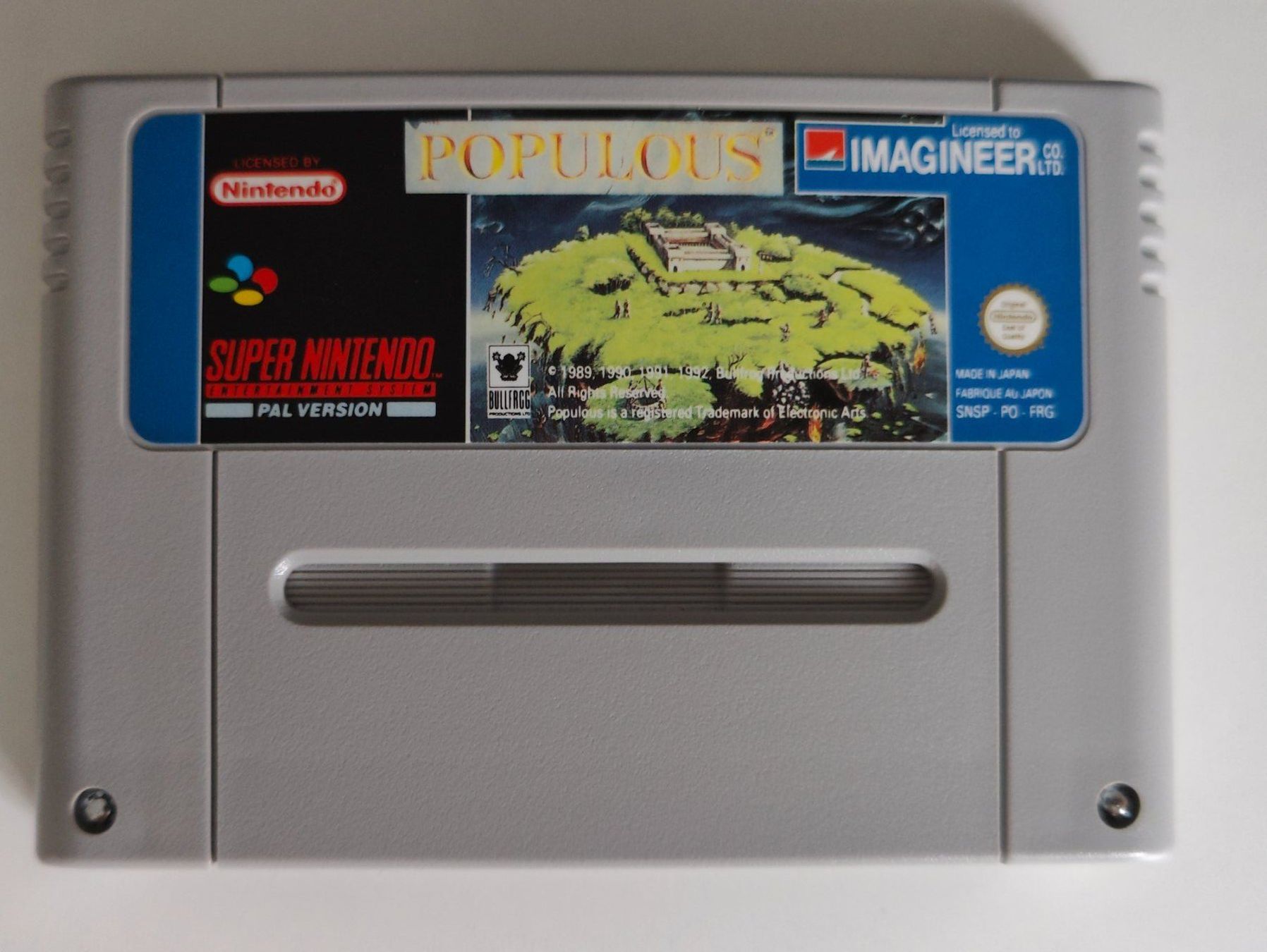 Nintendo Giochi: Populous Super Nintendo SNES – Usato da Dintikon venduto da Nightcom