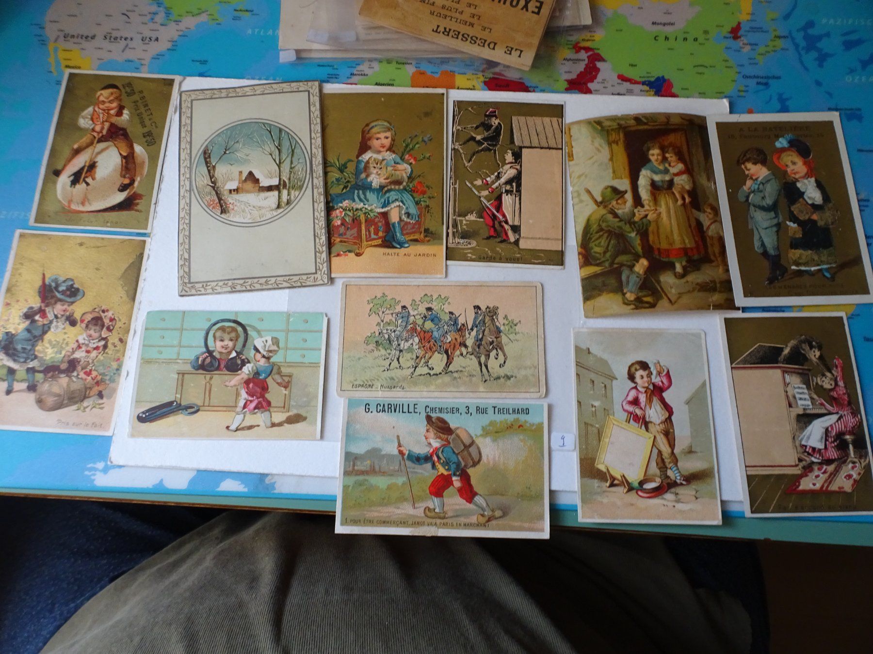 Sammelbilder & Trading cards: Sammlung antike Sammelbilder, ca. 1900er – Gebraucht aus Schönenwerd von schnitzunddrunter