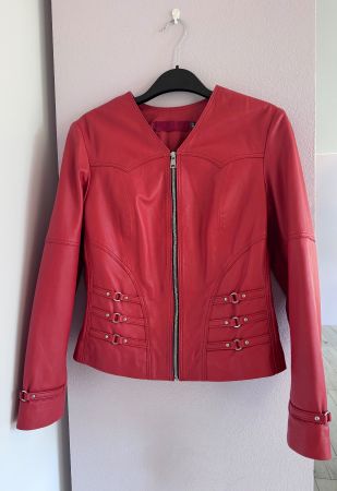 Lederjacke Damen Gr. 42 IT