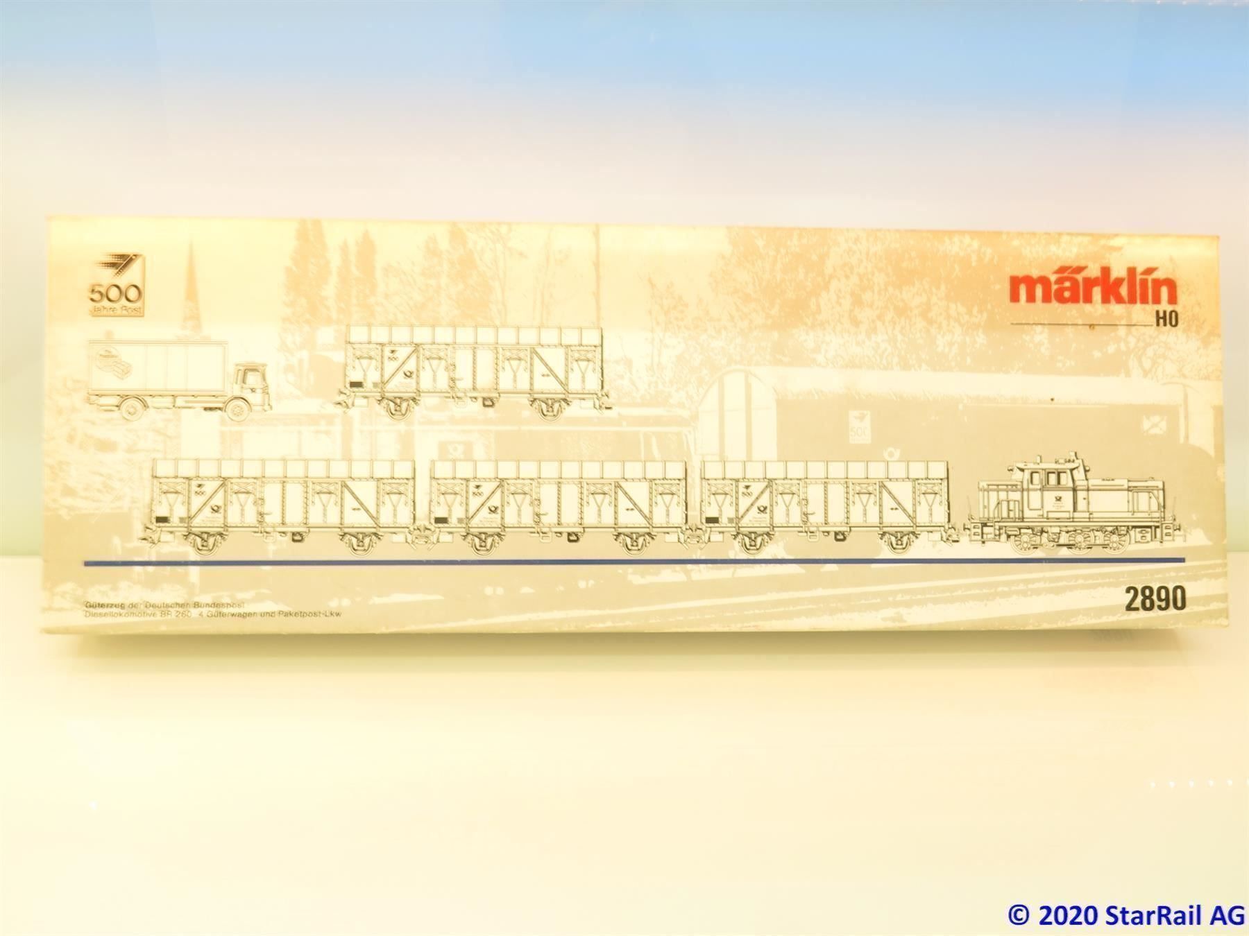 Märklin Modellini di ferrovie: Märklin 2890 Paketpost Güterzug – Nuovo (secondo la descrizione) da Ennetbaden venduto da StarTrain 1
