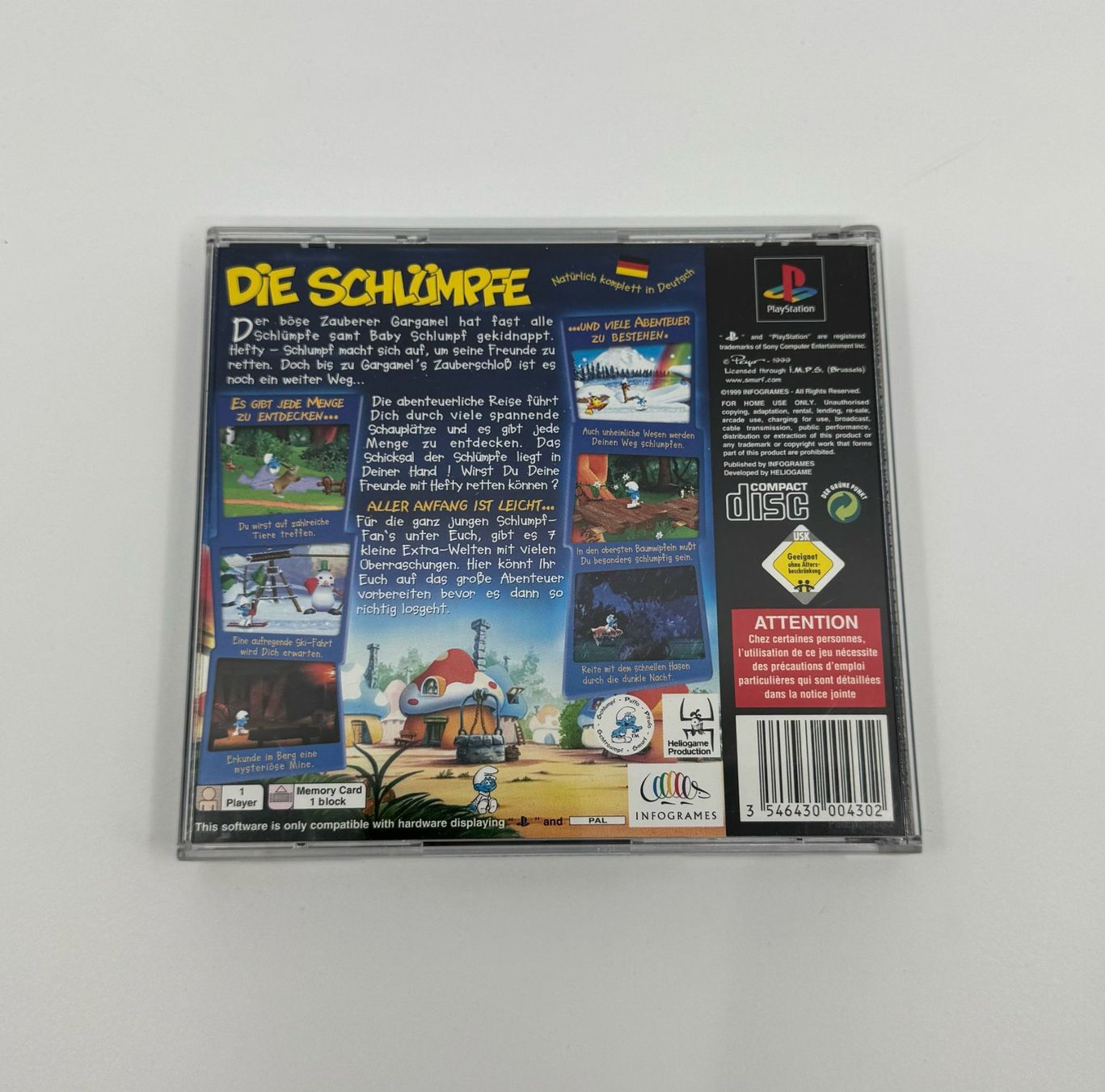 Giochi: Die Schlümpfe (PS1) – Usato da Herisau venduto da Seyashop1 2