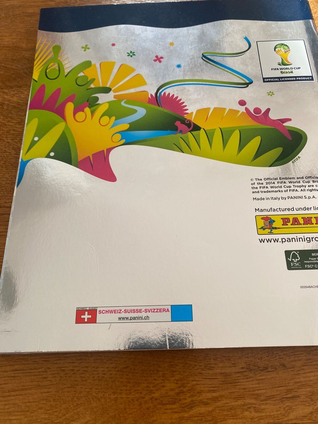 Panini Album: Panini WM 2014 – Usato da Abtwil SG venduto da Zwiebi 1