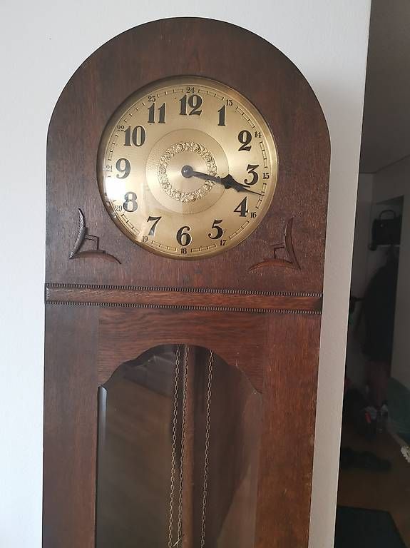 Orologi da terra & Orologi da parete: Stand Uhr Antik Jahr ca 1920 – Usato da Zollikofen venduto da SoTruFi 1