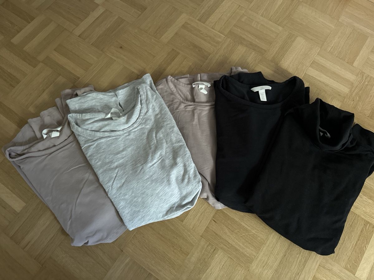 H&M Lotti di vestiti: Maternity shirts, T-Shirts and tops Bundle – Usato da Basel venduto da AlexC88 4