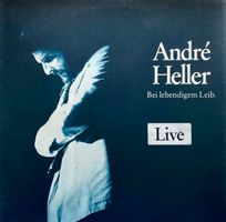 André Heller ‎ Bei Lebendigem Leib Live  2 LP Vinyl 1975/6