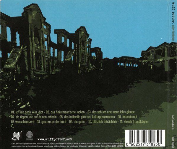 CDs: Muff Potter ‎– Steady Fremdkörper – Gebraucht aus St.Gallen von CD_jalamusic 1