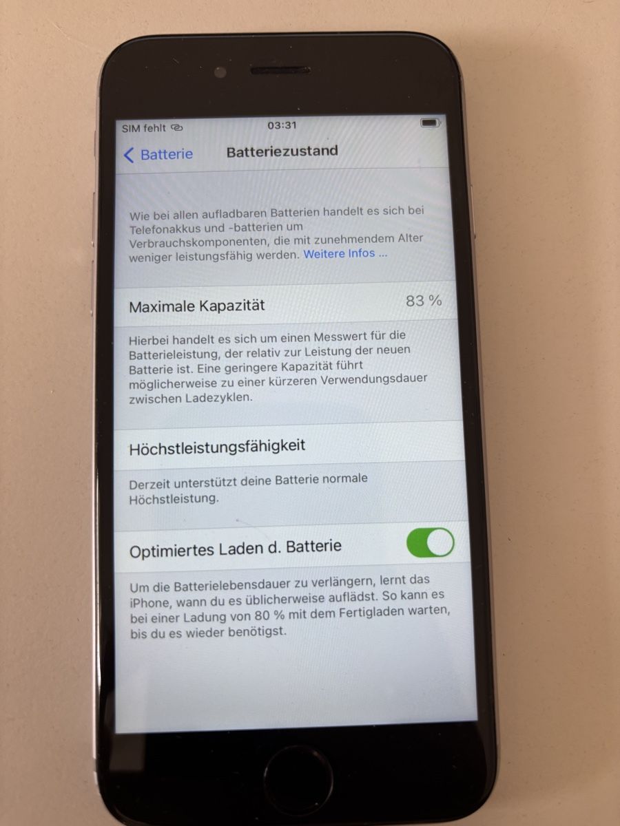 Apple Telefoni cellulari / Smartphones: iPhone 6s - 32GB 83% Batterie – Usato da Zürich venduto da tom_b759 2