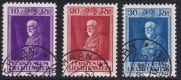 FL 101-103, 1933, 80. Geburtstag des Fürsten Franz I,