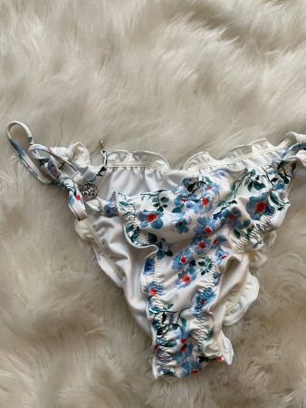 Bikini Hose, Blumenmuster, Gr. S