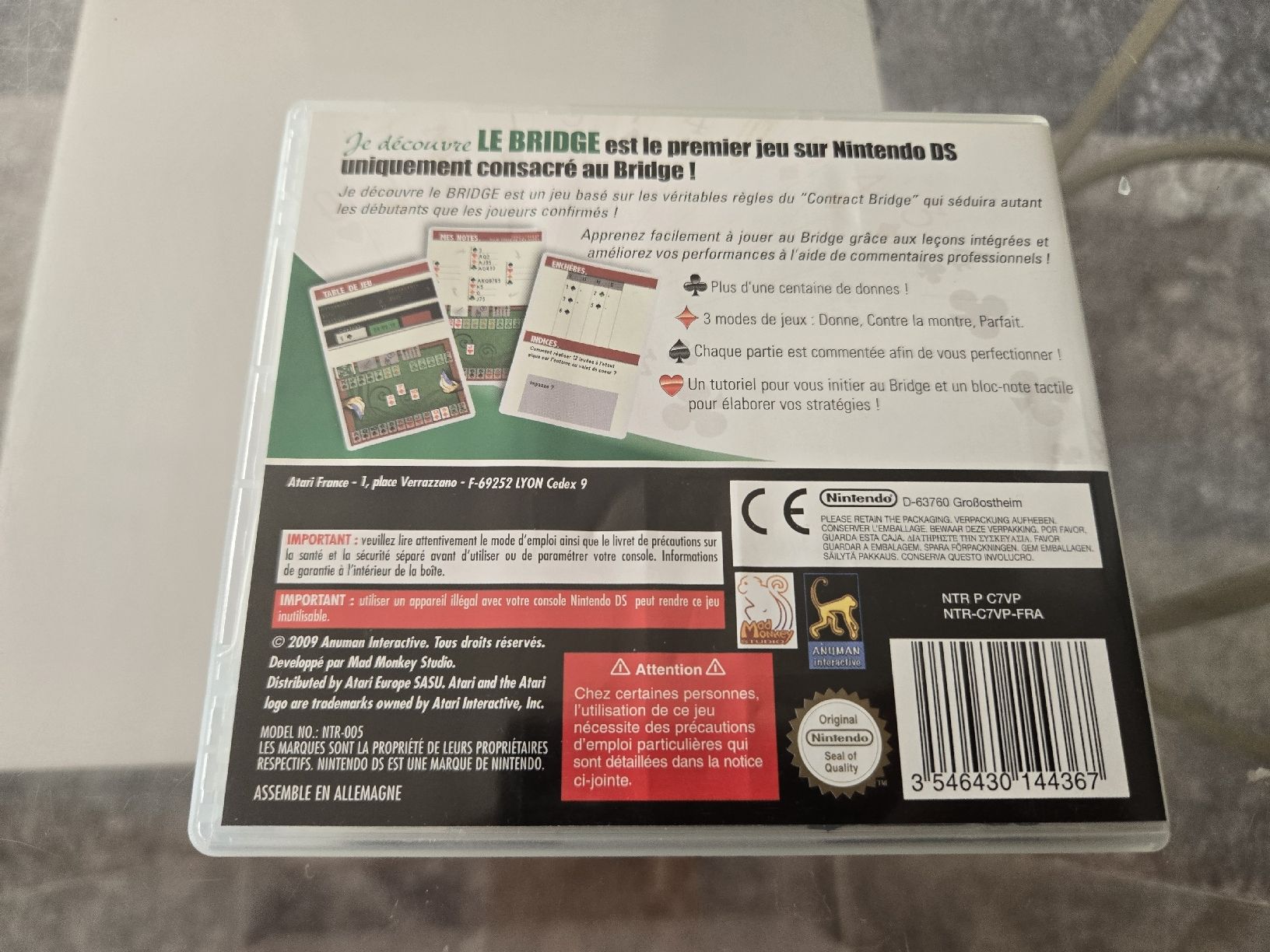 Giochi: Le Bridge Nintendo DS – Usato da Bussigny venduto da Kfdlt 1