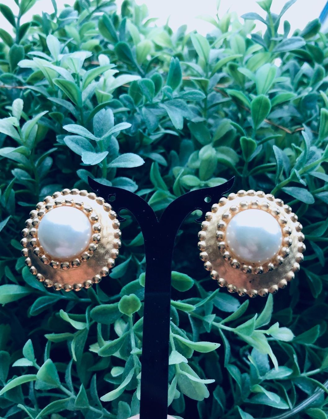Orecchini pendenti & Orecchini a lobo: Wunderschöne Ohrringe mit gold Plaiting – Usato da Winkel venduto da Luxtime