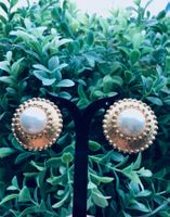 Wunderschöne Ohrringe mit gold Plaiting