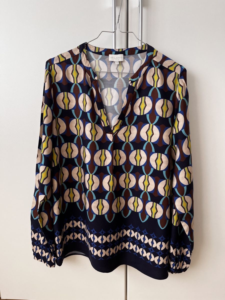 Blusen: Bluse Milano Italy Grösse 38, Viscose – Gebraucht aus Zürich von Kleanthy