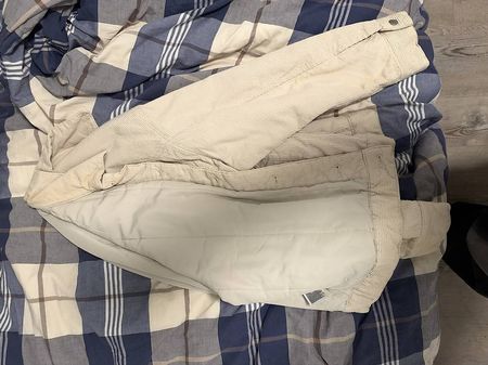 Veste blanche en laine 