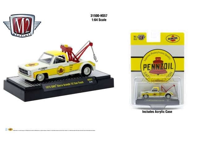Modellini d'auto: M2 GMC Sierra Abschleppwagen 1975 1:64 – Nuovo e nell'imballaggio originale da Wetzikon ZH venduto da tuningschmiede