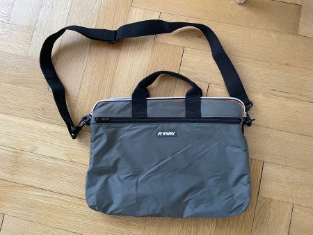 SAC DE TRANSPORT PC 15.6" K-WAY AURAY 16 GREEN BLACKISH WRM
