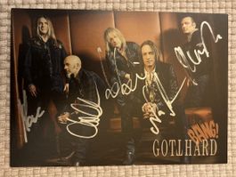 AK Autogramm von Gotthard