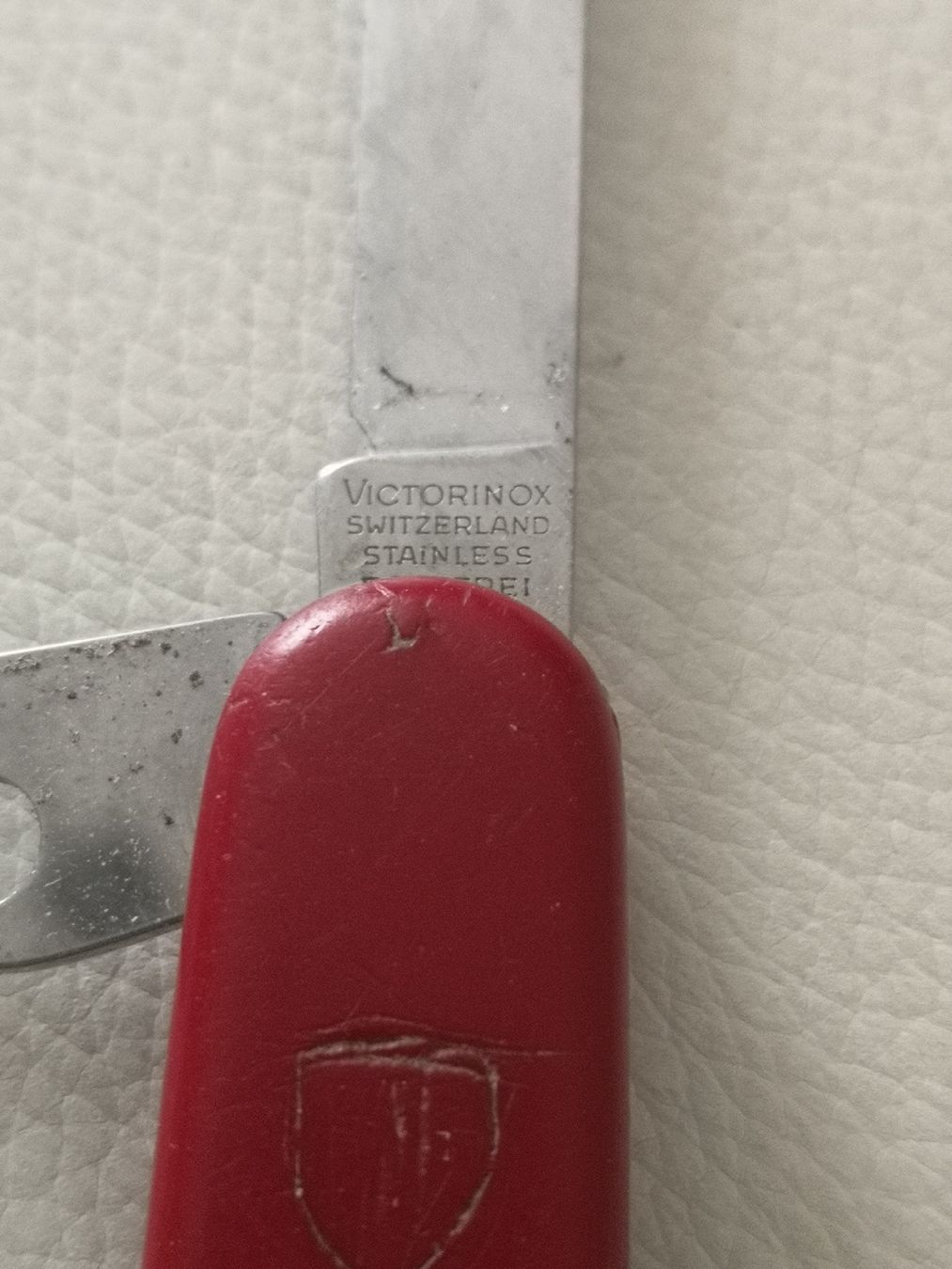 Victorinox Taschenmesser: Victorinox Offiziersmesser, rot, gebraucht, – Gebraucht aus Belp von mar_76s8 3