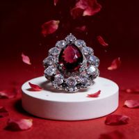 Bague Grenat Somptueuse