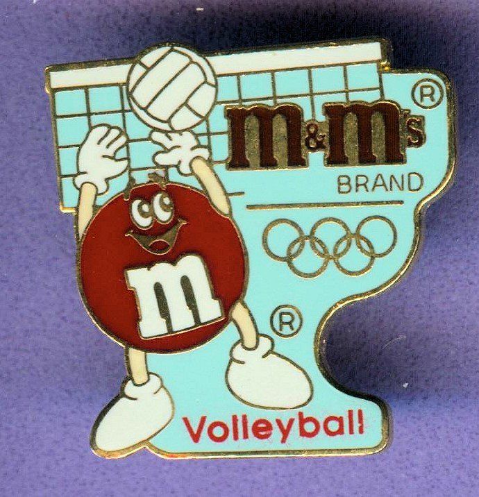 Placchette & Badge: m & m  Volleyball – Usato da Winterthur venduto da Sammleroase