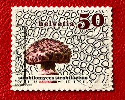 Nr.1506 Dauermarken Pilze GESTEMPELT 2014   ﻿