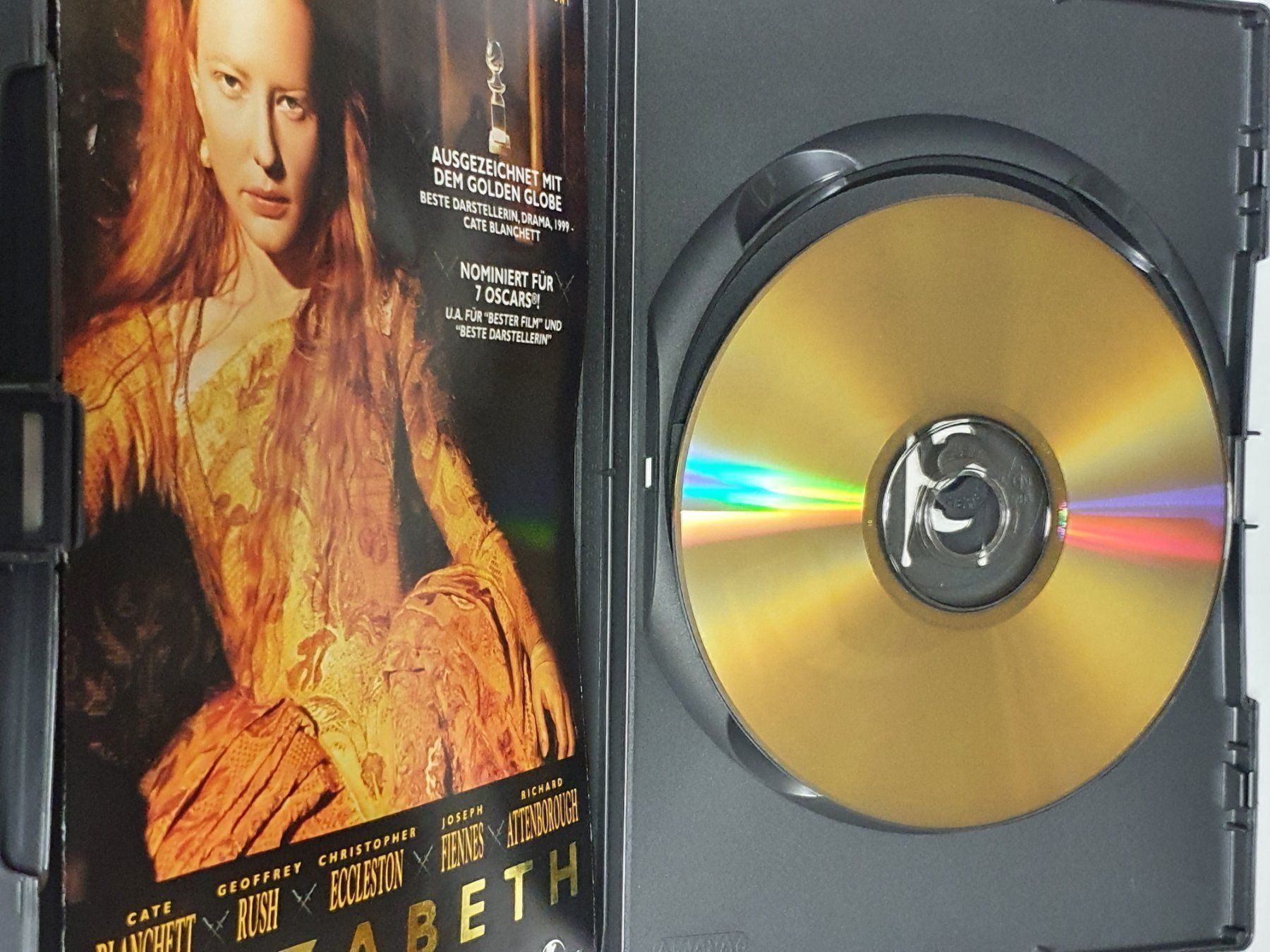 Tutti i DVDs: Elizabeth DVD – Usato da Oberdorf BL venduto da BaldenEagle 2