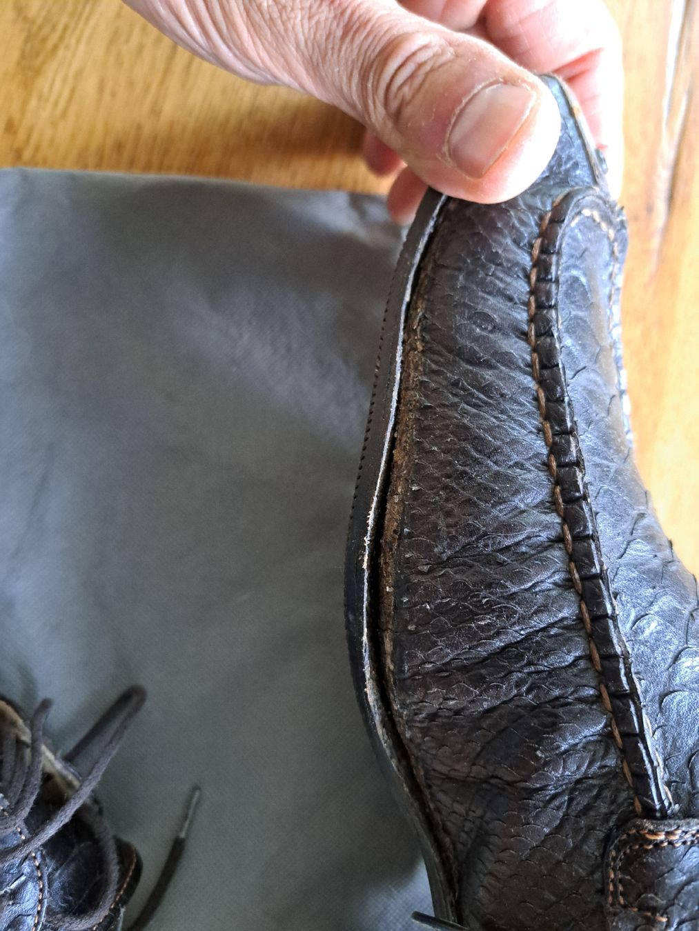 Navyboot Scarpe da uomo: Navyboot Herrenschuh Gr. 43 – Usato da Tscheppach venduto da Snidix 5