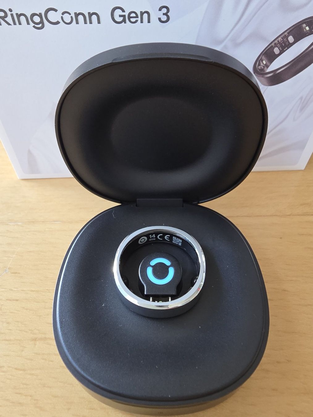 Anelli: RingConn Smart Ring Gen 3 - Grösse 14 - Farbe brushed silver – Nuovo (secondo la descrizione) da Wangen ZH venduto da rocco012 1