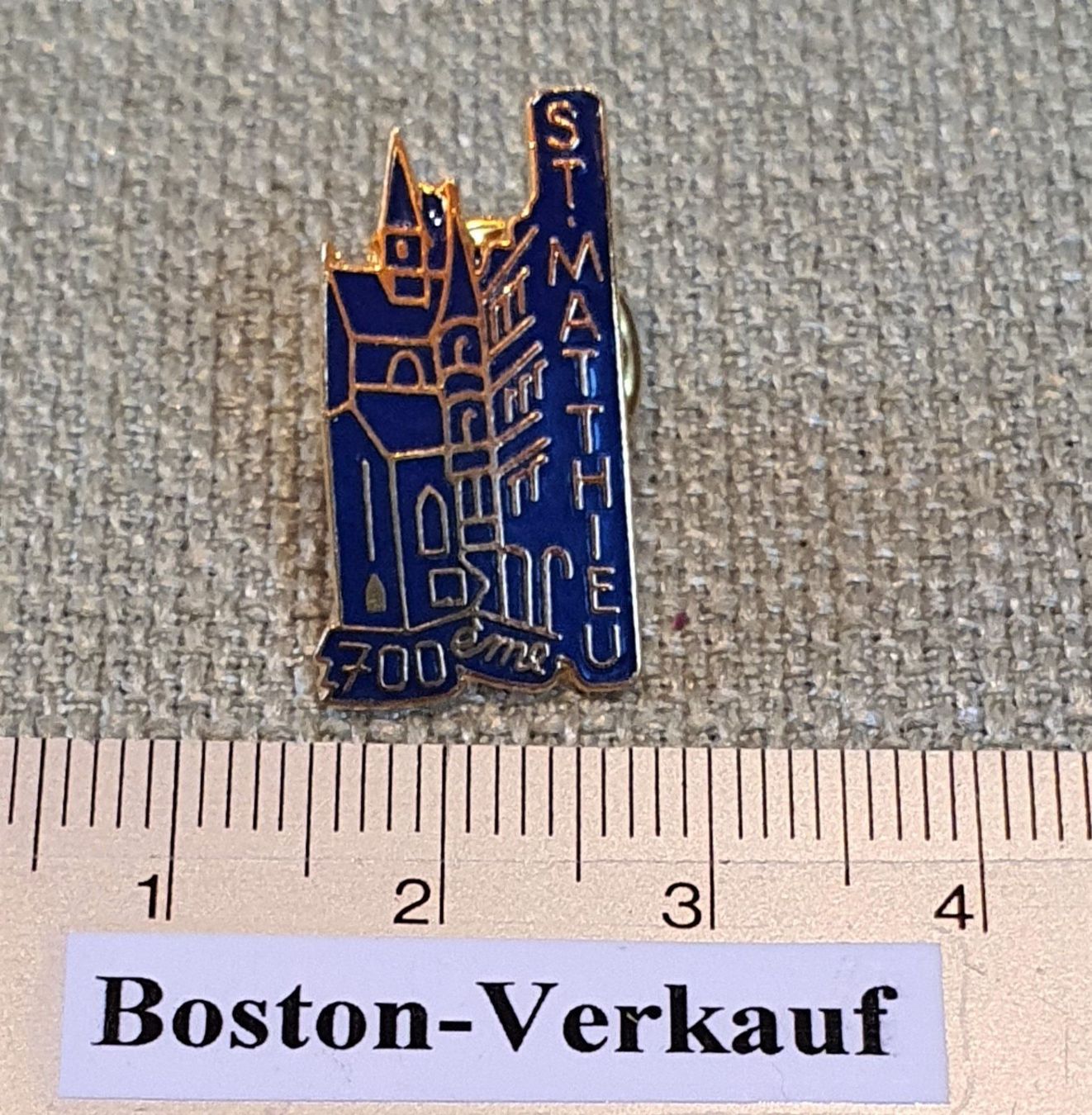Spille & Fermagli: A191 - Pin  St. Matthieu 700 ème – Usato da Reinach BL venduto da Boston-Verkauf 1
