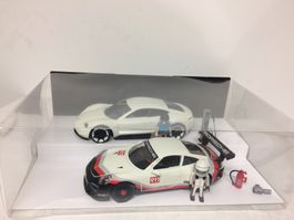 PLAYMOBIL PROMO SHOP DISPLAY SHOWCASE PORSCHE 70764 70765