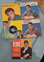 Elvis Presley Singles Schallplatten-Sammlung, 5 Stück!