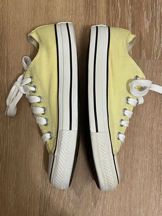 Baskets basses jaune clair Converse All Star p.39 Acheter sur