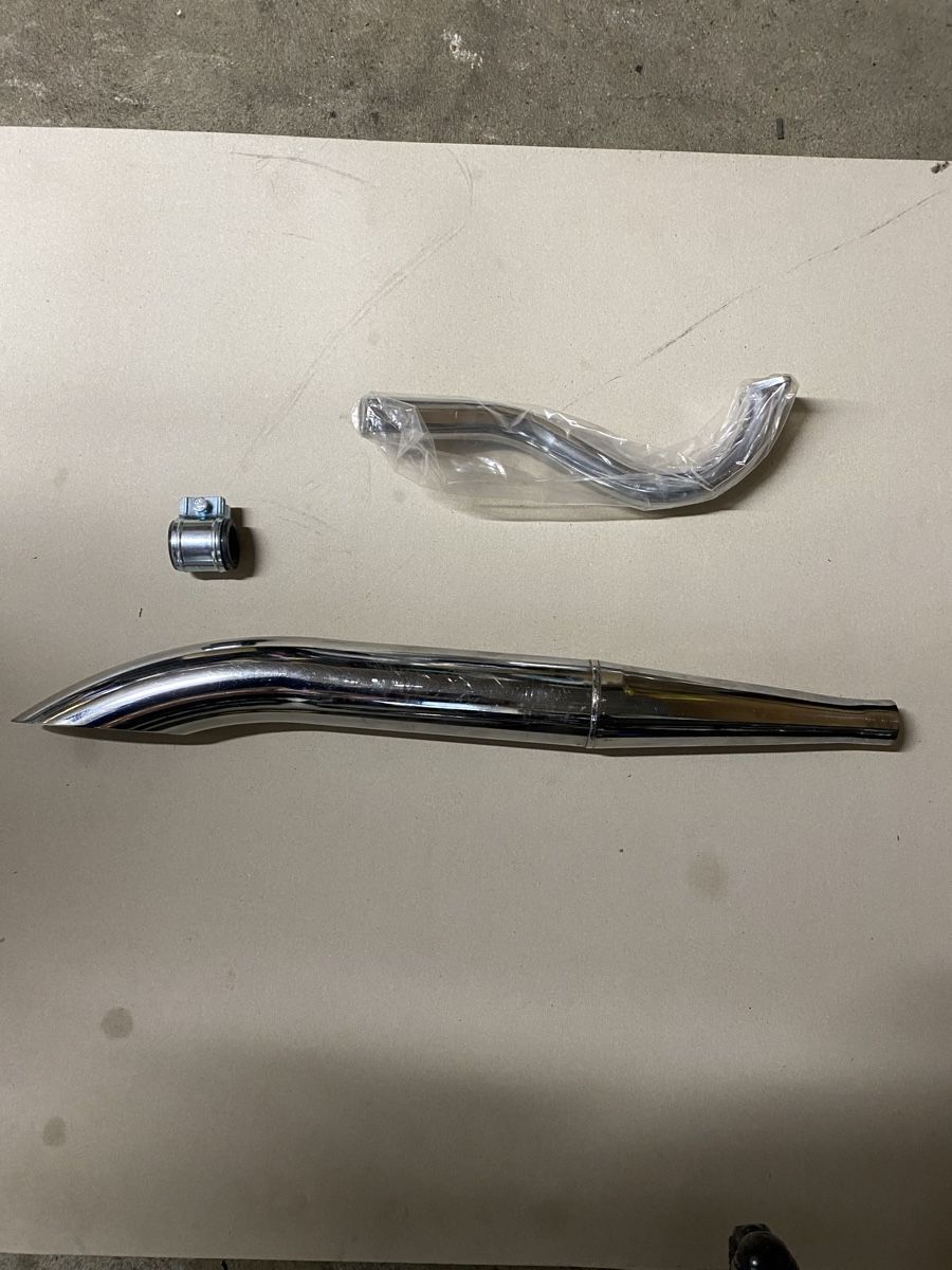 Puch Ciclomotori: Sidepipe Auspuff ,Puch – Usato da Wattwil venduto da Emil. 1