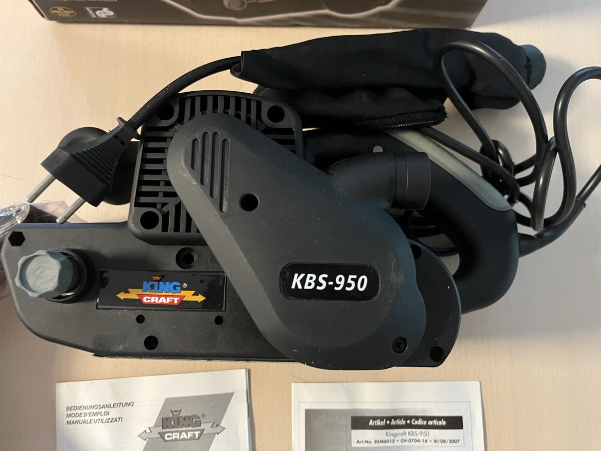 Schleifen & Polieren: Bandschleifer King Craft KBS-950, neuwertig – Neu (gemäss Beschreibung) aus Romanshorn von  3